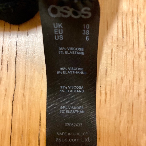 ASOS Bodycon Wrap Dress with Twist Front (6) - Picture 3 of 3